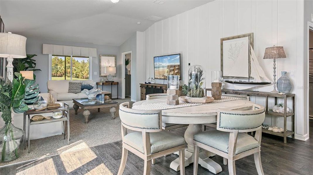 Furnished interior view inside a new home in Entrada, St. Augustine (Image 31).