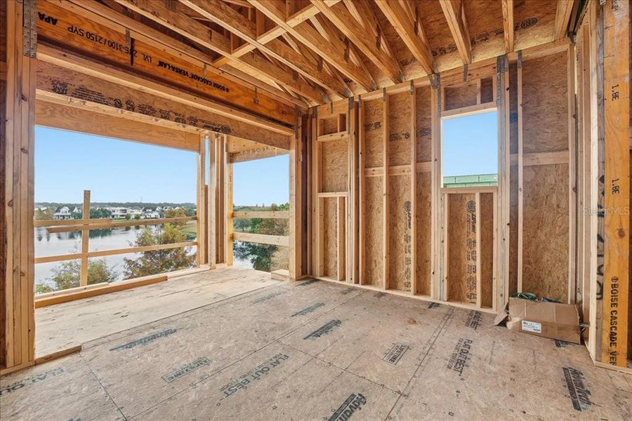 In-progress construction of a new home in , Orlando, FL (Image 24).