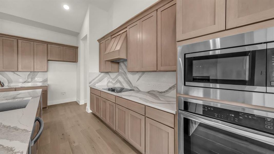 Furnished interior view inside a new home in Woodland Lakes Estates, Weatherford (Image 16).