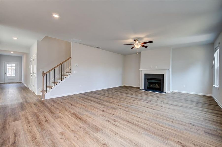 Spacious, unfurnished interior of a new home in Hamilton Lakes, Lawrenceville (Image 16). Spacious, unfurnished interior of a new home in Hamilton Lakes, Lawrenceville (Image 16).