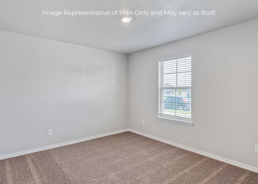 Representative unfurnished interior of a home built from the Seabrook by D.R. Horton in London Towne, Corpus Christi (Image 24). Representative unfurnished interior of a home built from the Seabrook by D.R. Horton in London Towne, Corpus Christi (Image 24).