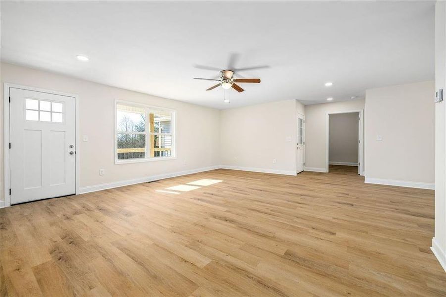 Spacious, unfurnished interior of a new home in , Mount Airy (Image 22).