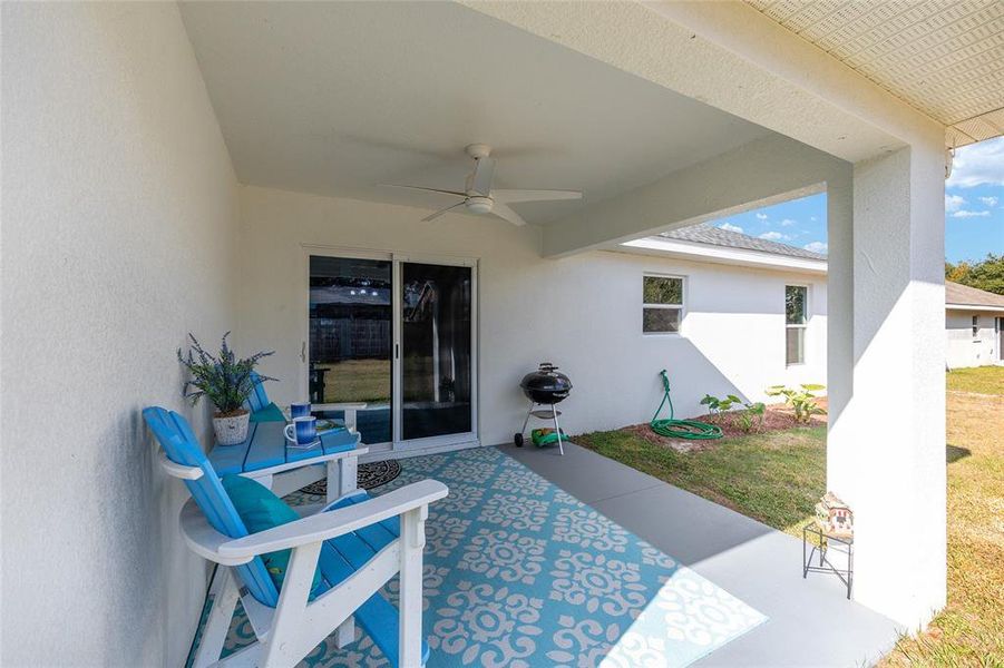 Exterior details and patio area of a home in , Ocala (Image 3).
