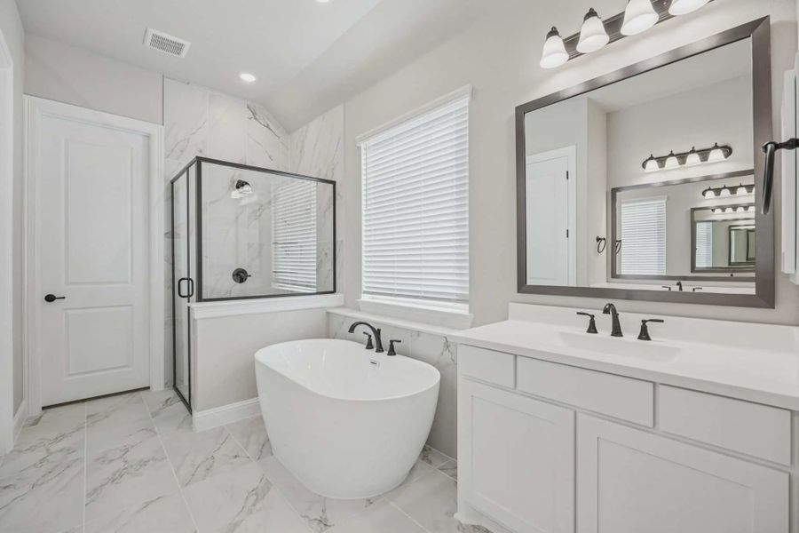 Furnished interior view inside a new home in Karis, Crowley (Image 5).