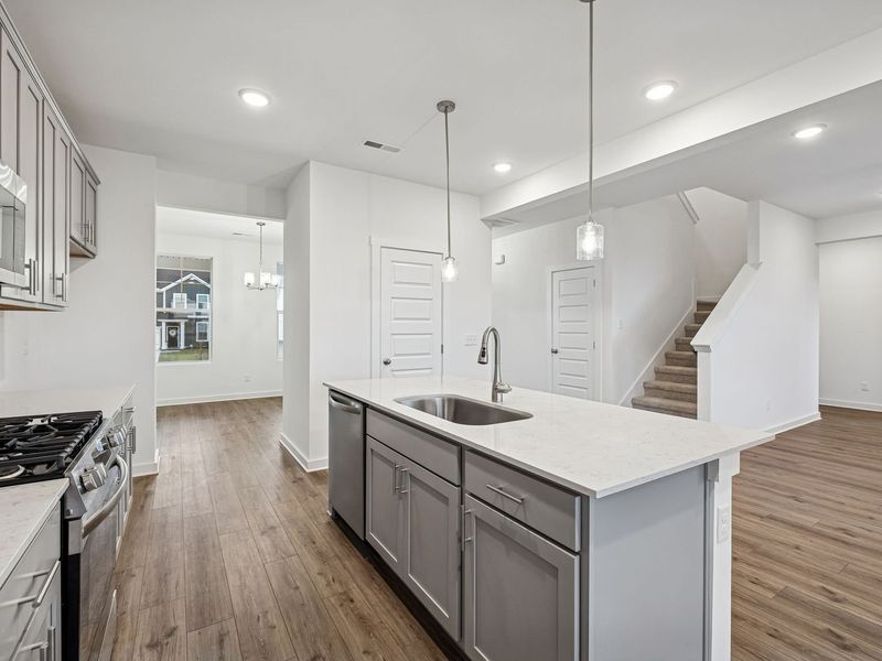 Furnished interior view inside a new home in Calista Farms, White House (Image 7).