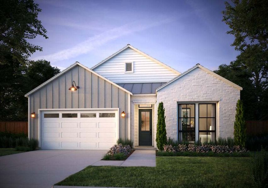 Festival at RainDance by Trumark Homes | Plan 1A | Modern Farmhouse