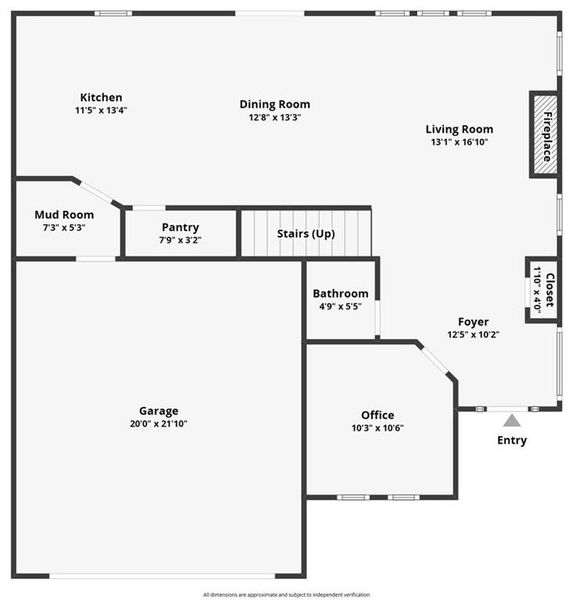 2D floor plan layout of this home in , Scottdale, GA (Image 5). 2D floor plan layout of this home in , Scottdale, GA (Image 5).