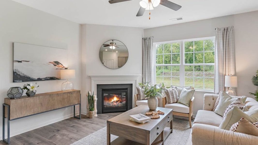 Furnished interior view inside a new home in Villa Grande, Winterville (Image 13).