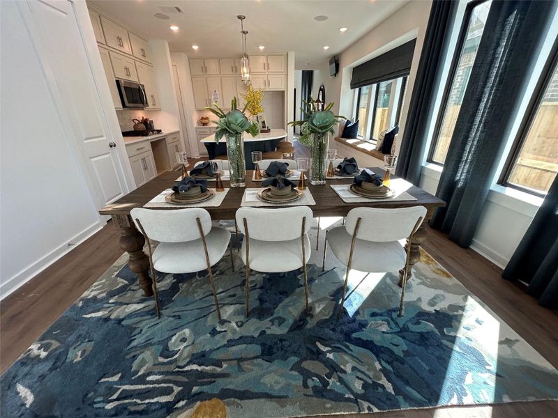 Furnished interior view inside a new home in Santa Rita Ranch, Liberty Hill (Image 4).