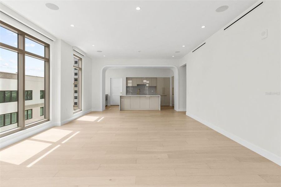 Great Room with Kitchen Great Room with Kitchen