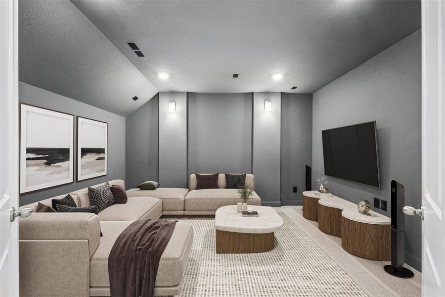 Furnished interior view inside a new home in , Magnolia (Image 5). Furnished interior view inside a new home in , Magnolia (Image 5).