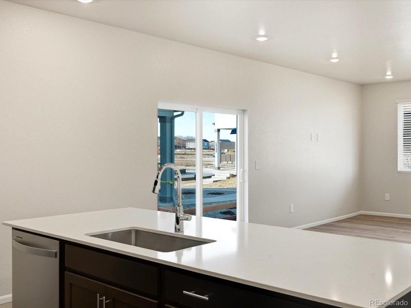 Furnished interior view inside a new home in , Thornton (Image 13).