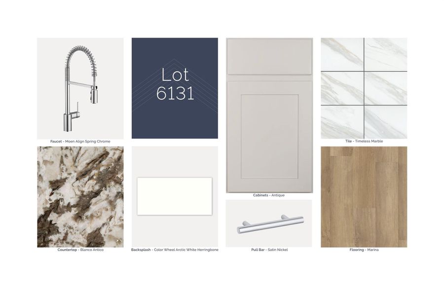 Sample of building materials used in homes in Moran Ranch, Willis (Image 16).