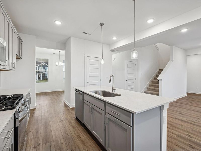Furnished interior view inside a new home in Calista Farms, White House (Image 6).
