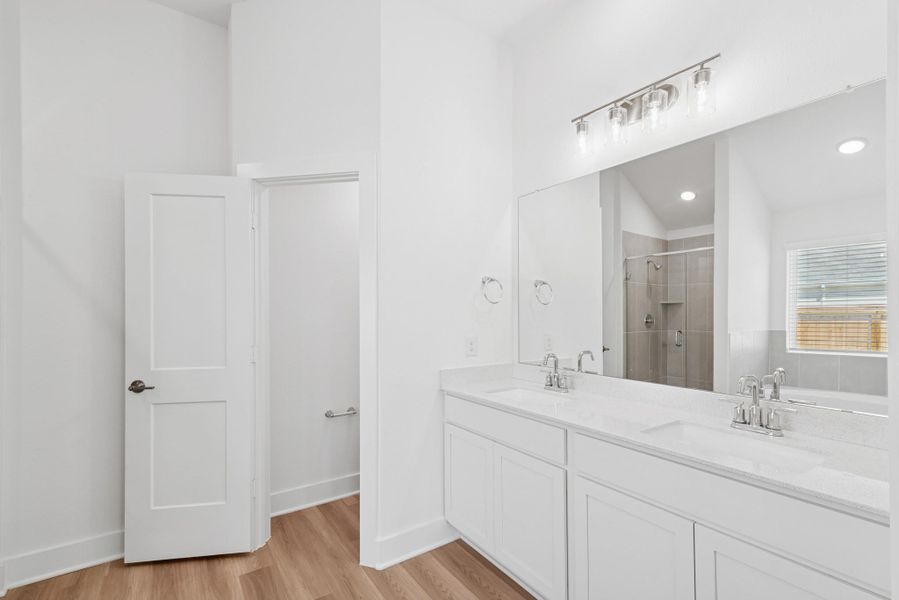 Furnished interior view inside a new home in Summerview, Fulshear (Image 3). Furnished interior view inside a new home in Summerview, Fulshear (Image 3).