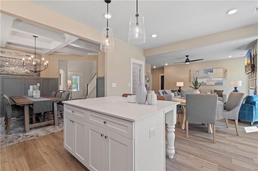 Furnished interior view inside a new home in Copperfield, Locust Grove (Image 13).