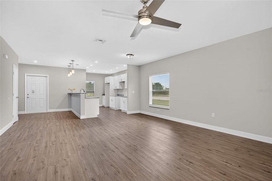 Spacious, unfurnished interior of a new home in , Indian Lake Estates (Image 23). Spacious, unfurnished interior of a new home in , Indian Lake Estates (Image 23).