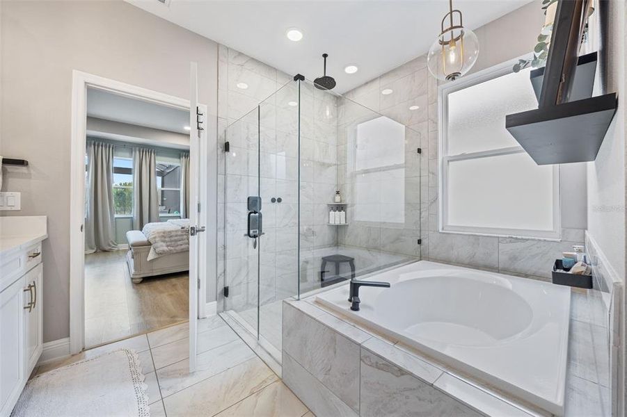 Furnished interior view inside a new home in , Wesley Chapel (Image 67). Furnished interior view inside a new home in , Wesley Chapel (Image 67).