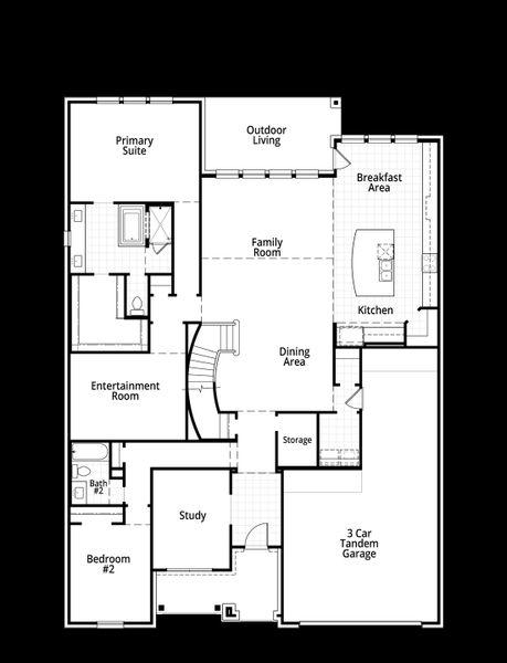 Downstairs Floor Plan