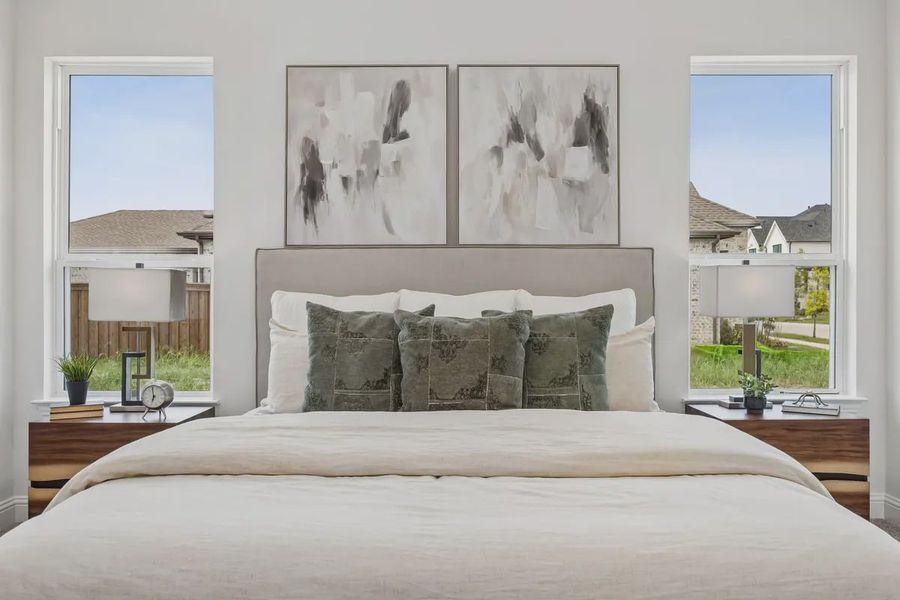 Furnished interior view inside a new home in Talia, Mesquite (Image 11).