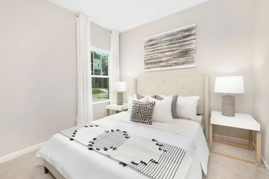 Representative furnished interior of a home built from the Canterbury by True Homes in The Retreat at Reedy Fork Ranch, Greensboro (Image 23).
