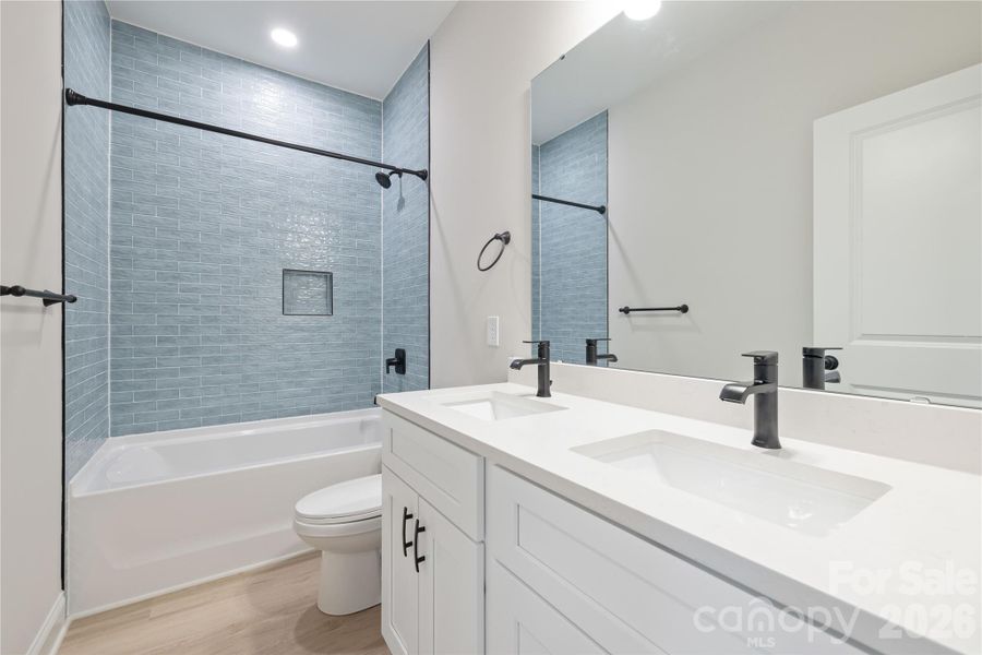 Furnished interior view inside a new home in , Charlotte (Image 15).