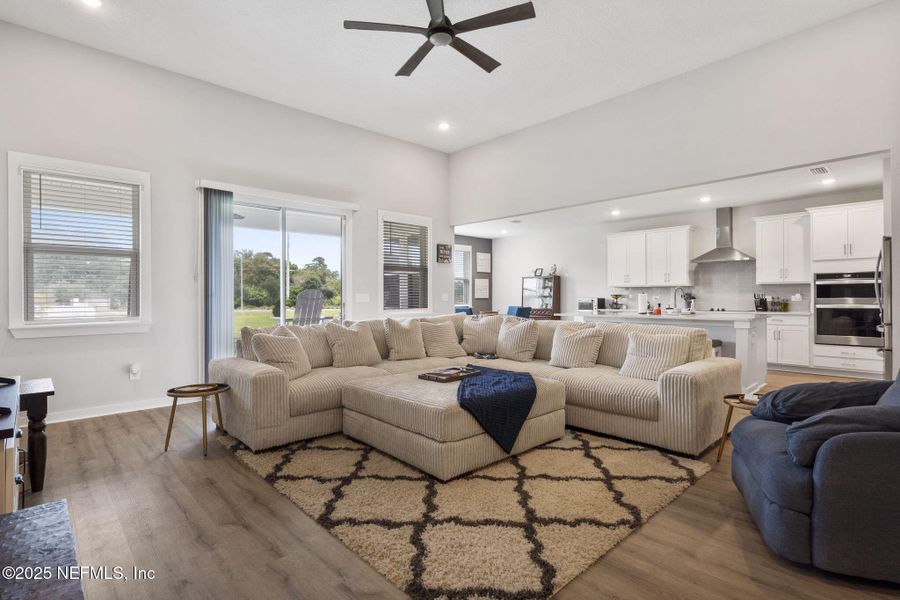 Furnished interior view inside a new home in , Jacksonville (Image 27). Furnished interior view inside a new home in , Jacksonville (Image 27).