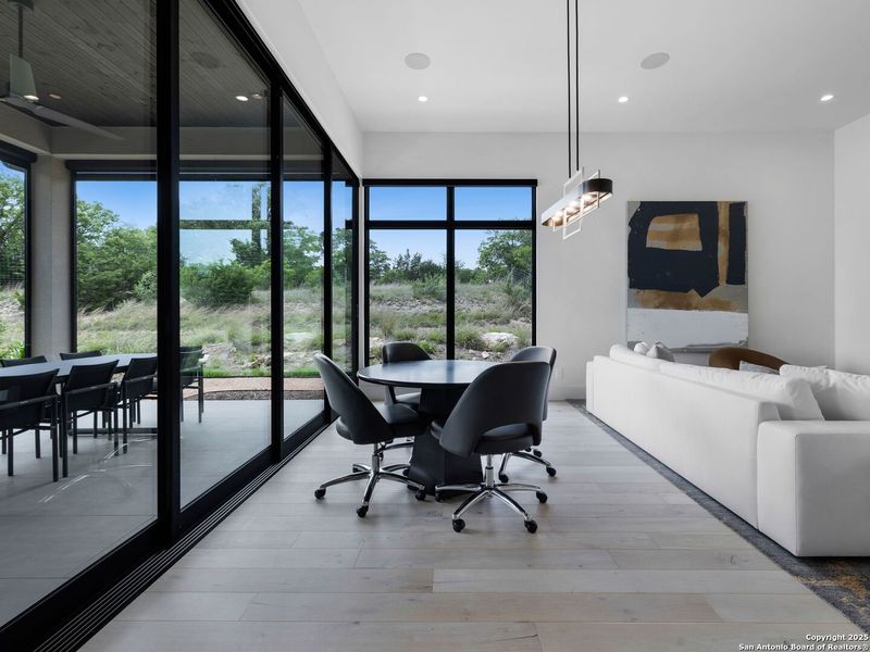 Furnished interior view inside a new home in , Boerne (Image 12).