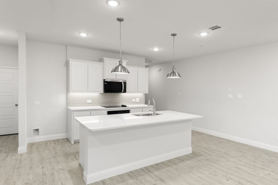 Front exterior of a new home in Sereno Oaks at Buckner Terrace, Dallas, TX, highlighting curb appeal (Image 8). Front exterior of a new home in Sereno Oaks at Buckner Terrace, Dallas, TX, highlighting curb appeal (Image 8).