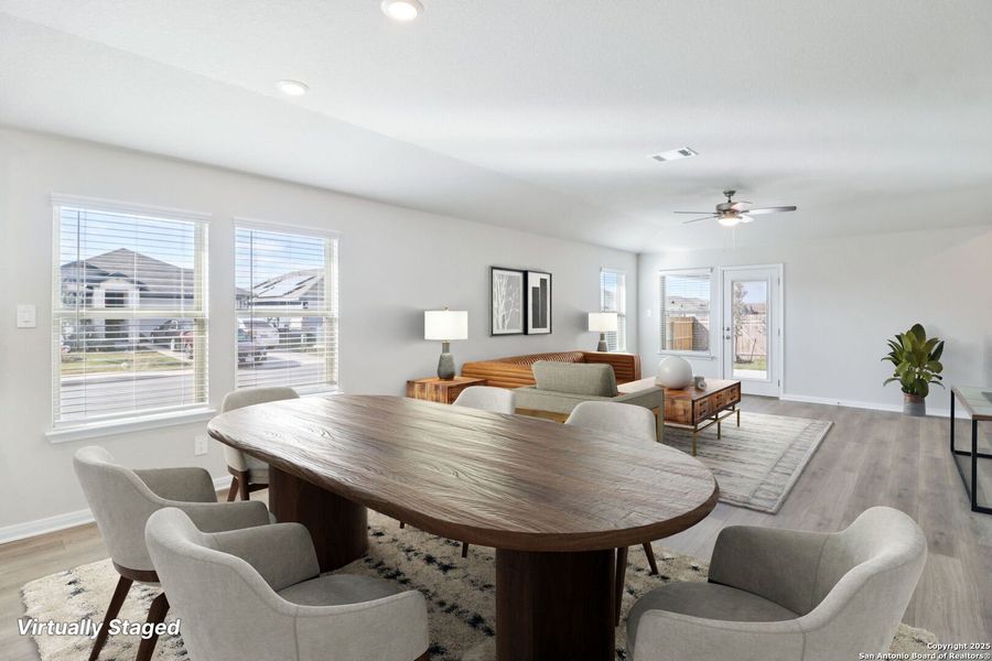 Furnished interior view inside a new home in Catalina, Converse (Image 13). Furnished interior view inside a new home in Catalina, Converse (Image 13).