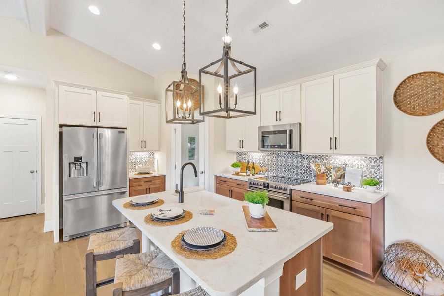 Representative furnished interior of a home built from the Carver by Caviness & Cates Communities in Maggie Way, Wendell (Image 53).
