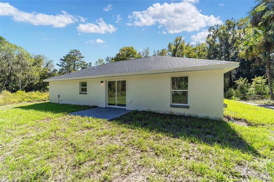 Exterior details and patio area of a home in , Ocala (Image 15).