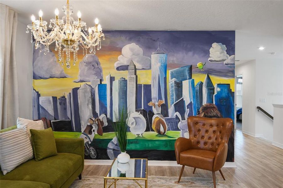 Furnished interior view inside a new home in , Kissimmee (Image 32).