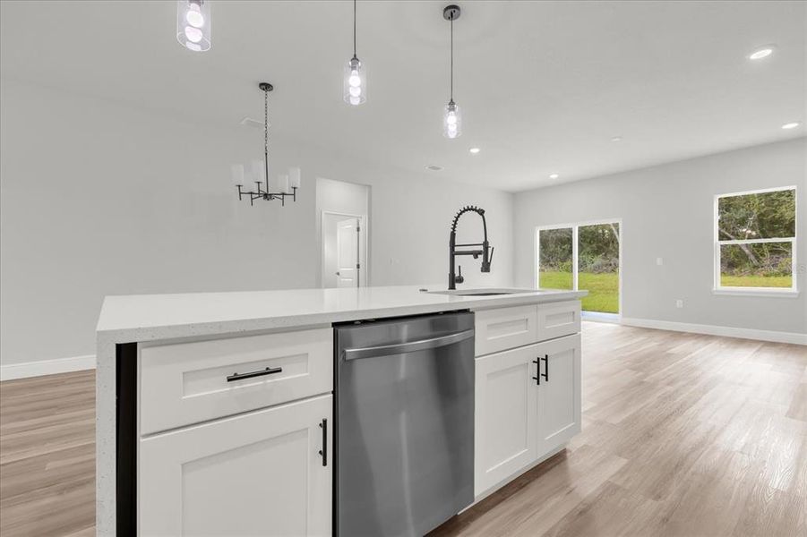 Furnished interior view inside a new home in , Ocala (Image 5).