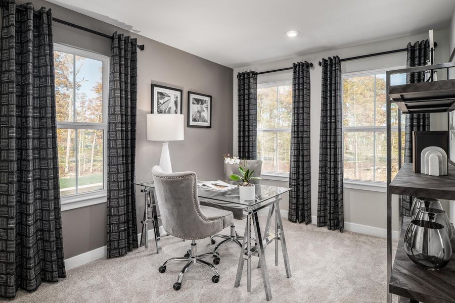 Furnished interior view inside a new home in , Summerville (Image 17).