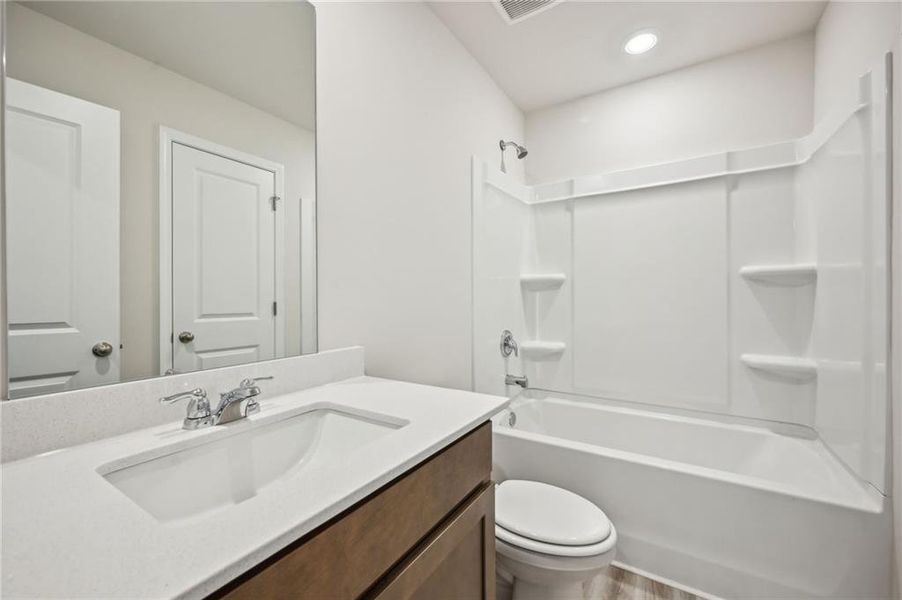 Furnished interior view inside a new home in Hawthorne Station, College Park (Image 13).