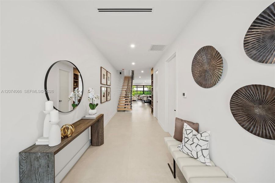 Furnished interior view inside a new home in , Miami (Image 45). Furnished interior view inside a new home in , Miami (Image 45).