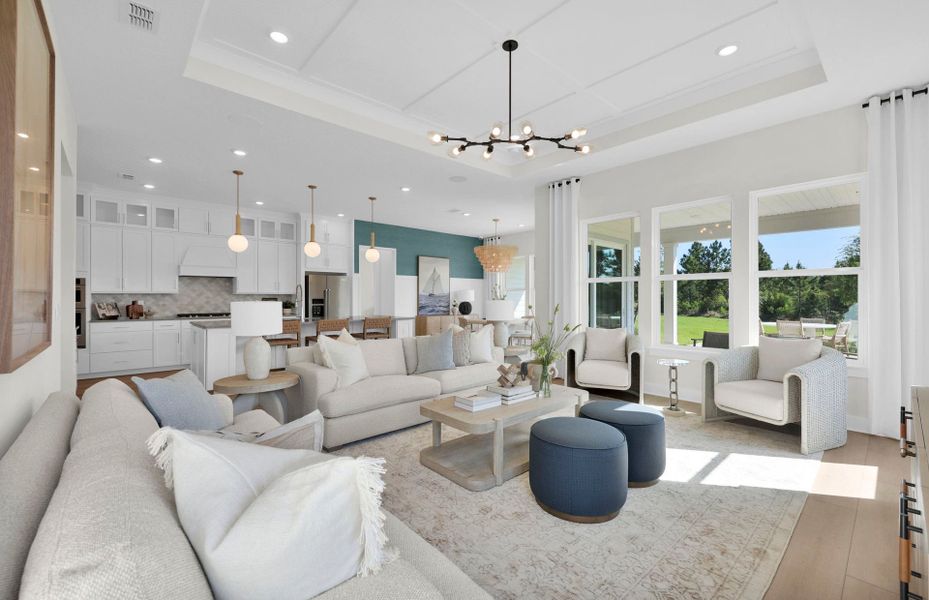 Representative furnished interior of a home built from the Renown by Del Webb in Del Webb Saint Johns, St. Johns (Image 8).