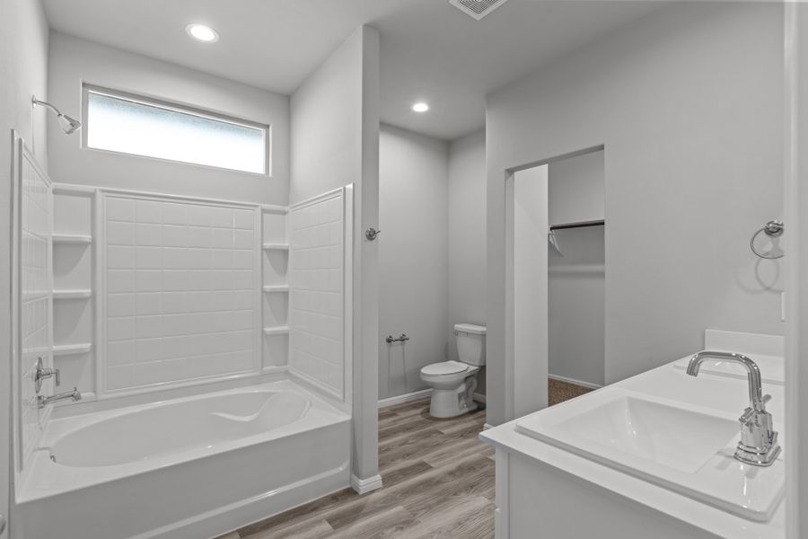 Representative furnished interior of a home built from the Tupelo by D.R. Horton in Yukon Ridge, Odessa (Image 10). Representative furnished interior of a home built from the Tupelo by D.R. Horton in Yukon Ridge, Odessa (Image 10).