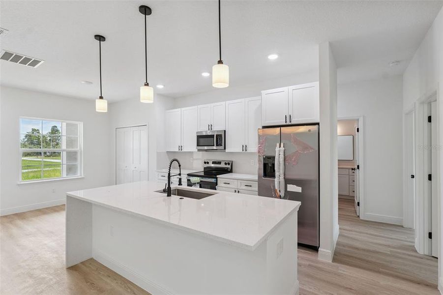 Furnished interior view inside a new home in , Ocala (Image 7).
