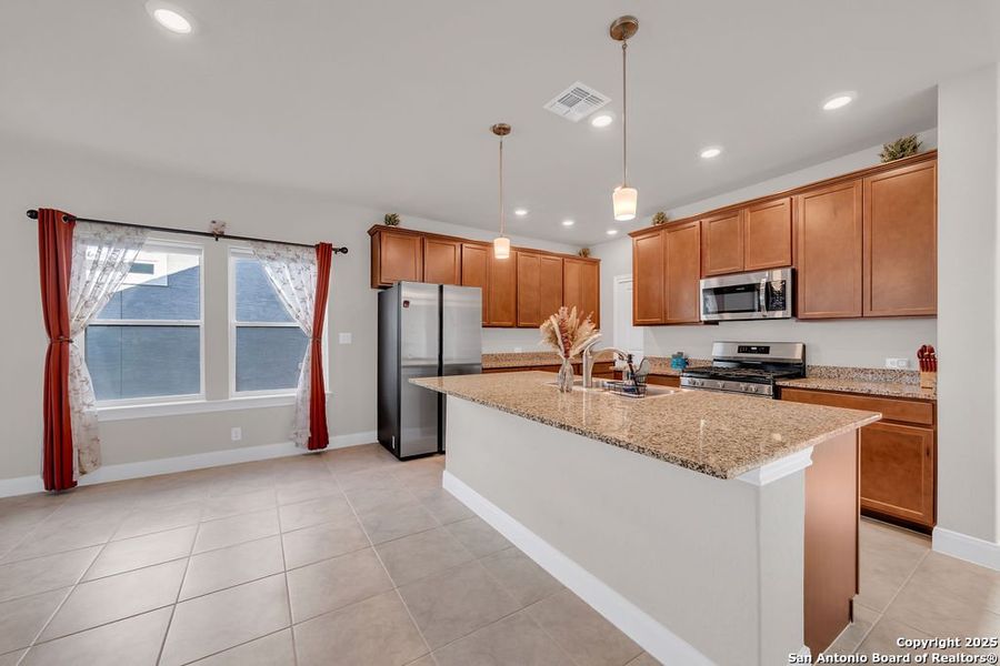 Furnished interior view inside a new home in Stillwater Ranch, San Antonio (Image 4). Furnished interior view inside a new home in Stillwater Ranch, San Antonio (Image 4).