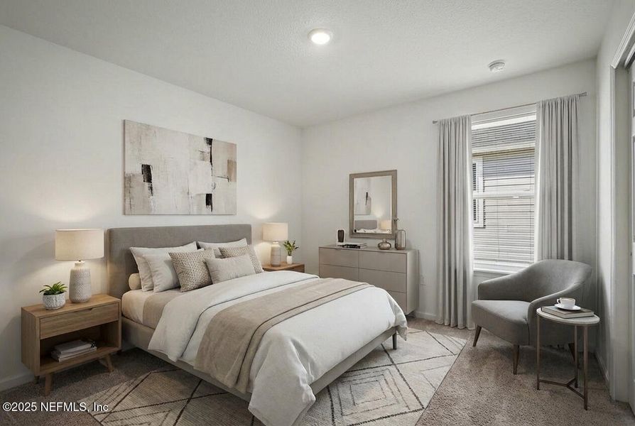 Furnished interior view inside a new home in , Palm Coast (Image 4).