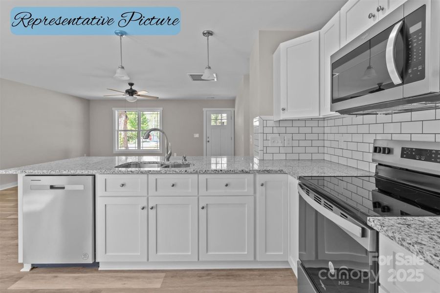 Furnished interior view inside a new home in , Norwood (Image 5).