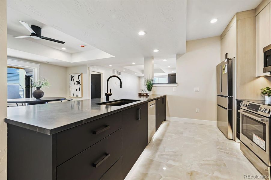 Furnished interior view inside a new home in , Colorado Springs (Image 32).