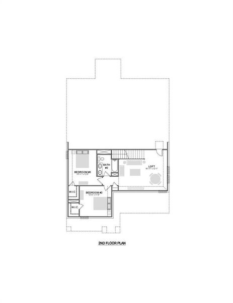 2D floor plan layout of this home in Painted Tree Woodland West, McKinney, TX (Image 2). 2D floor plan layout of this home in Painted Tree Woodland West, McKinney, TX (Image 2).
