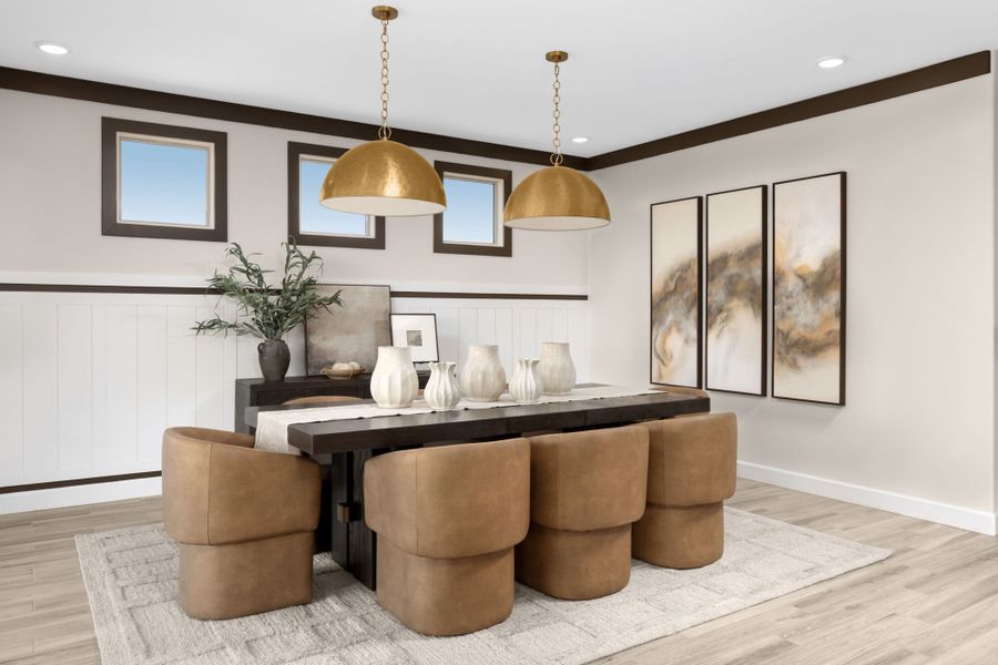 Representative furnished interior of a home built from the Crimson by Mattamy Homes in Covena Pointe, Tucson (Image 11).