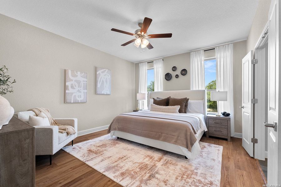 Furnished interior view inside a new home in Friedrich Hill, San Antonio (Image 9).