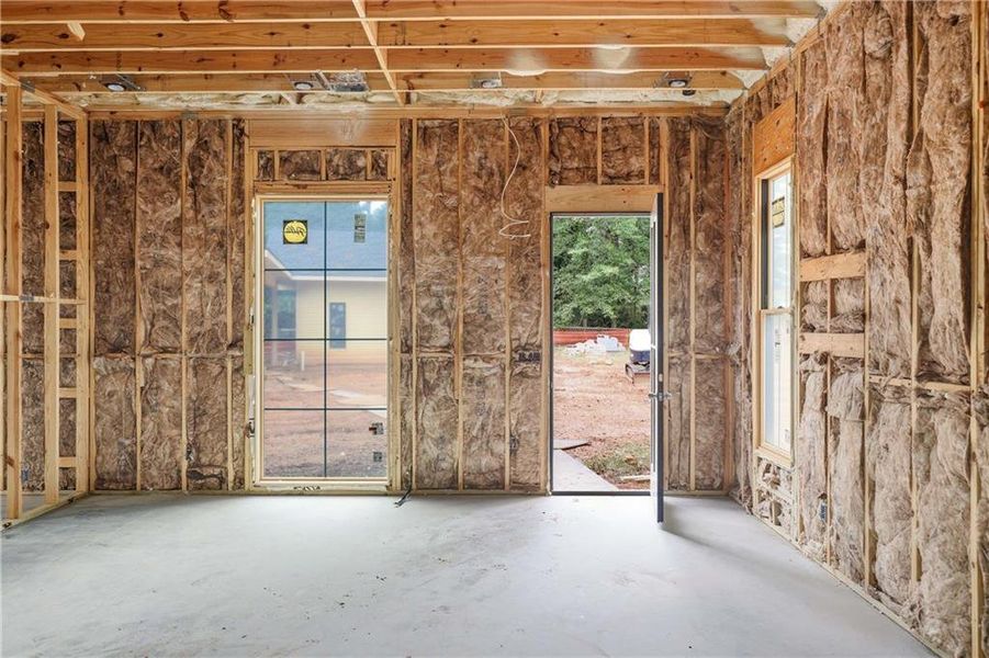 In-progress construction of a new home in , Atlanta, GA (Image 15).