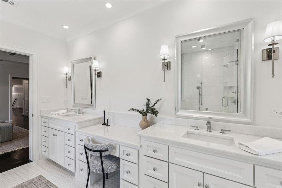 Furnished interior view inside a new home in , Dallas (Image 6). Furnished interior view inside a new home in , Dallas (Image 6).