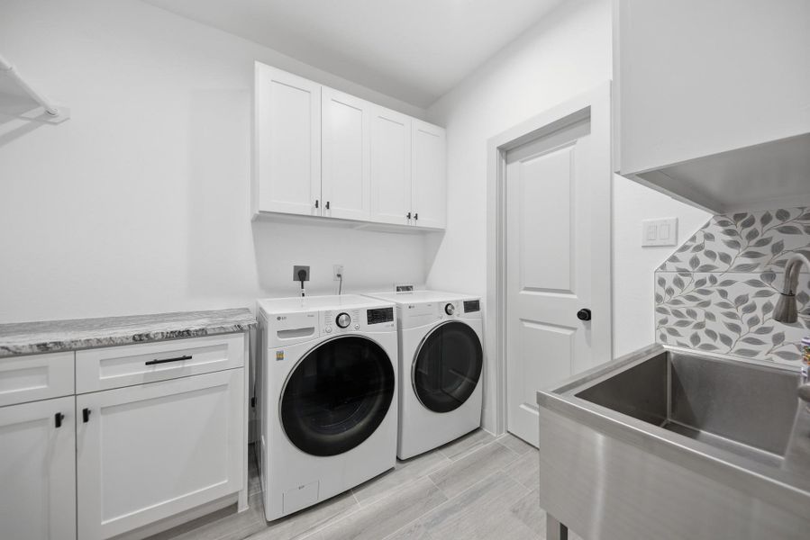 Furnished interior view inside a new home in , New Ulm (Image 26).